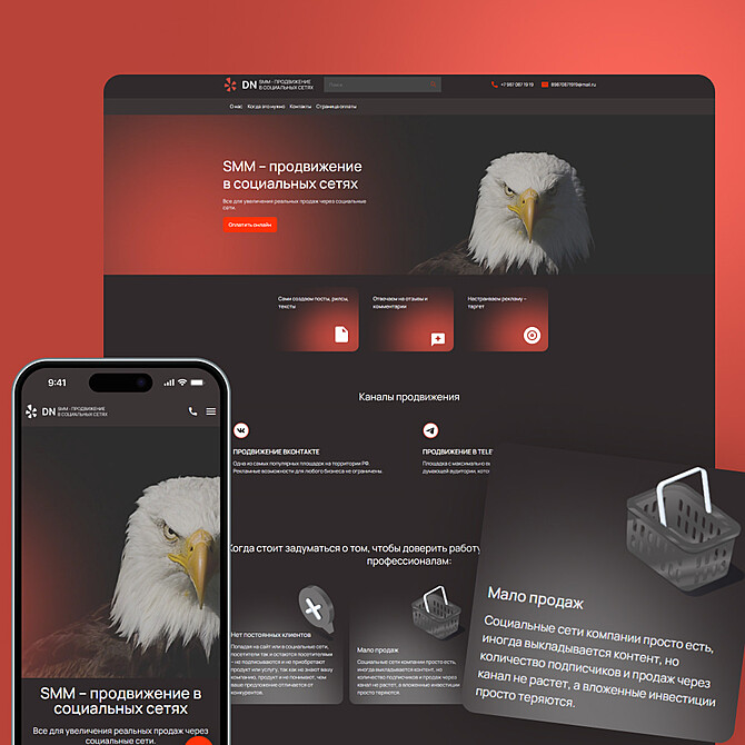 SMM продвижение «DN»